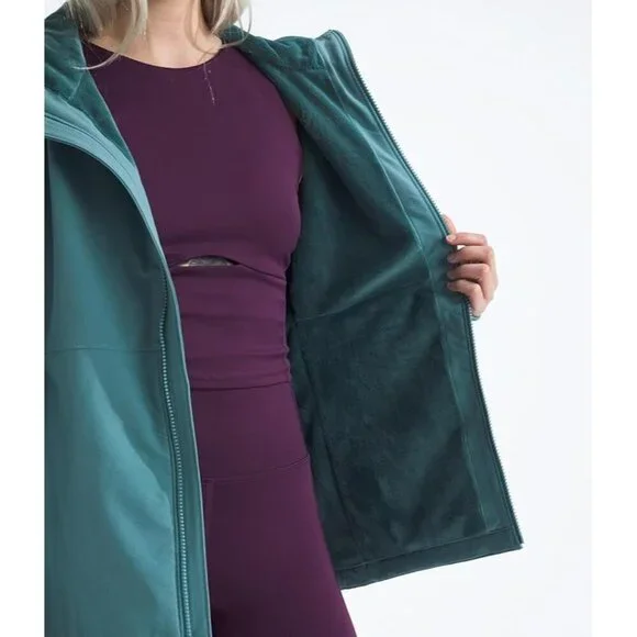 THE NORTH FACE Shelbe Raschel Hoodie Fleece Lined Zip Up Jacket Small - Picture 5 of 10